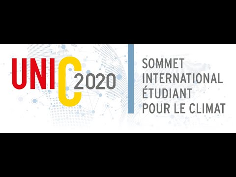 Sommet international étudiant pour le climat UniC2020 - Appel de candidature