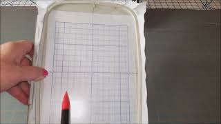 Brother PE770 Embroidery Hoop Basics