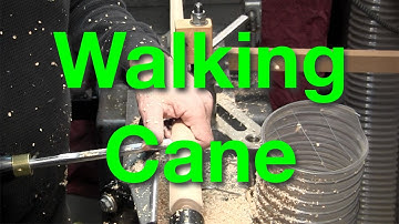 Turning a Walking Cane with Jon Siegel
