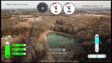 Lake Flight with RaceRender