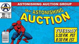 Tuesday ASTONISHING! Live Comic Book Sale (8/11/26) 8:30pm (EST)/5:30pm (PST) 📱