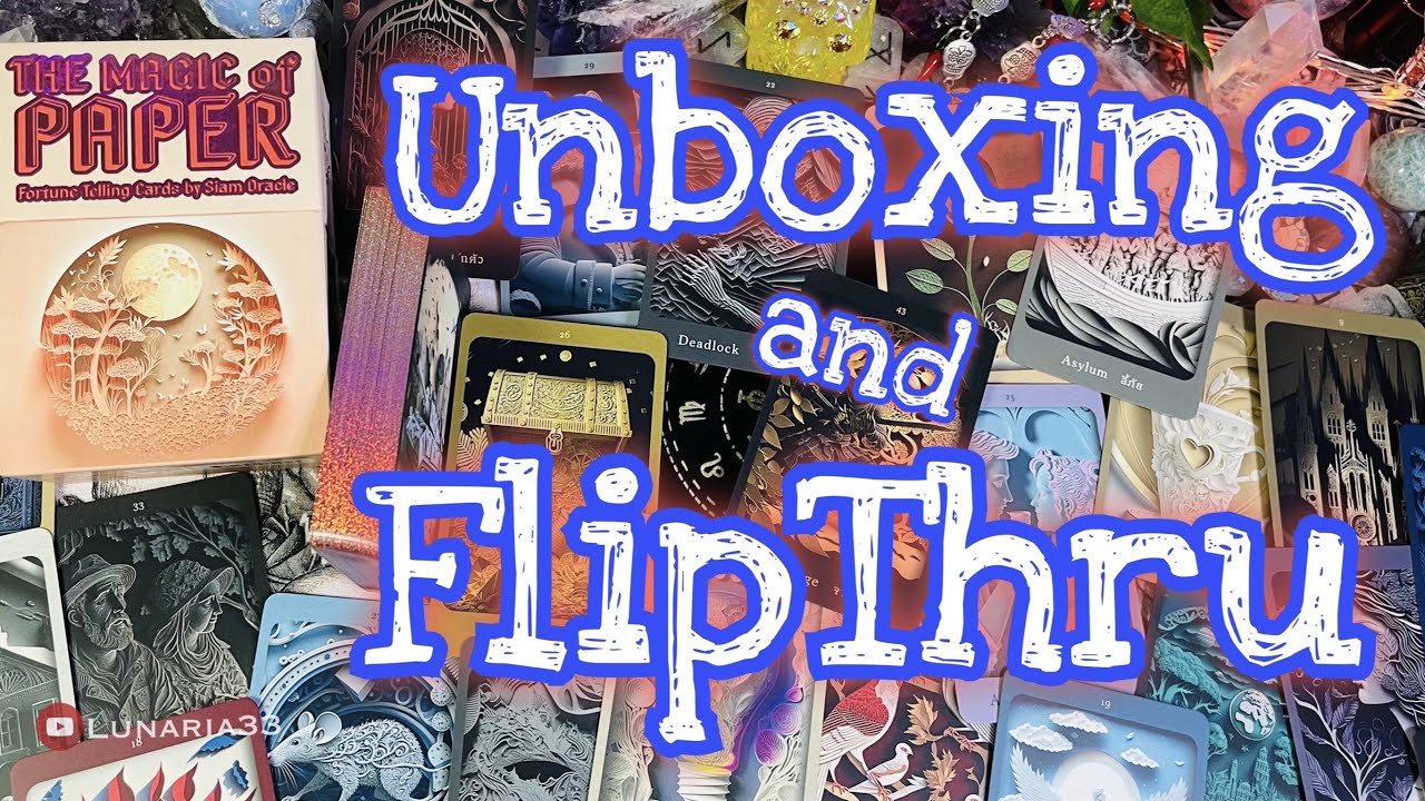 Paper Oracle The Magic of Paper Oracle🔖 | Deck Review & FlipThru - YouTube