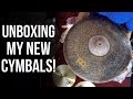 Unboxing My New MEINL Cymbals | ABBDRUMS