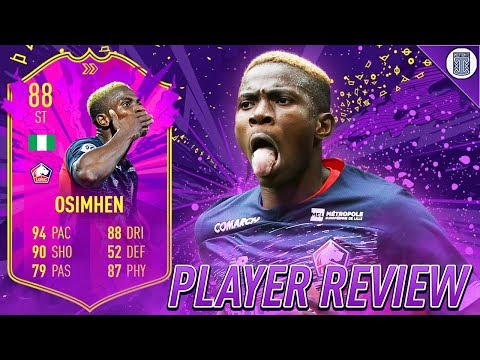 FULLY UPGRADED 88 FUTURE STAR ACADEMY VICTOR OSIMHEN PLAYER REVIEW! - FIFA 20 ULTIMATE TEAM
