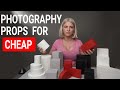 Photography props for cheap where to buy and how to dyi props for under 5 each