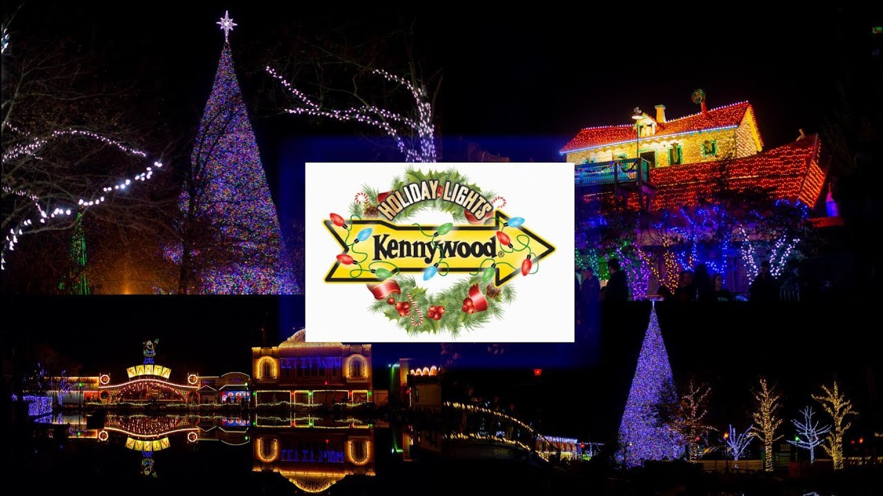 Kennywood Holiday Lights 2018 YouTube