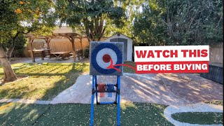 Axe Throwing At Home? Backyard Game Night With This Axe Target Set