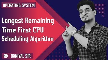 Longest Remaining Time First Algorithm in Operating System | LRTF | Lec - 13