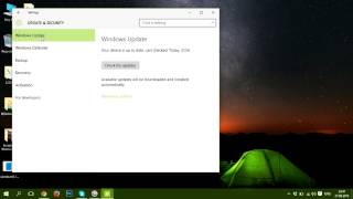 Where to Find Windows Updates on Windows 10 Not Control Panel