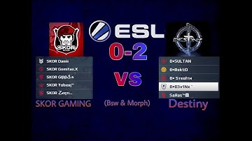 Modern Combat 5 ESL RED CUP Destiny VS SKOR GAMING (OP Carry)