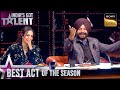 पालकी में Puppy Dog को देखकर निकला Wow Reaction | India’s Got Talent S11 | Best Acts Of The Season