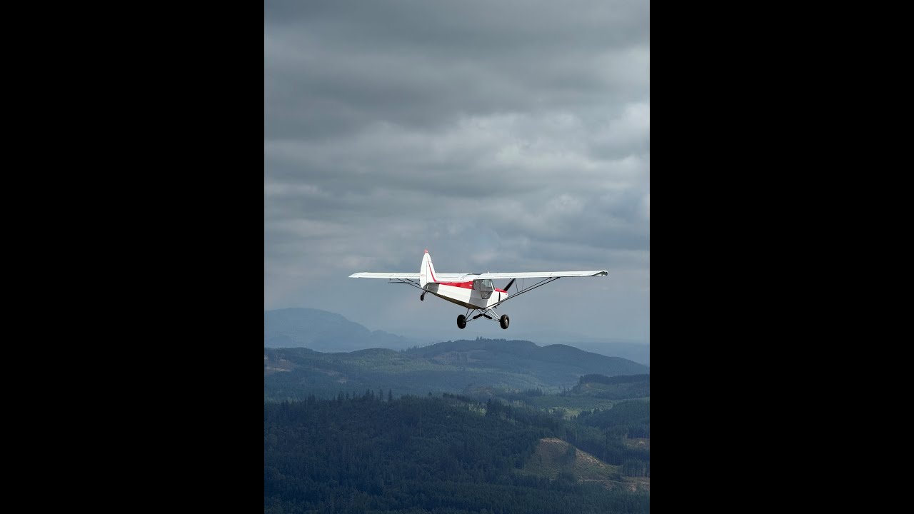 PNW Super Cub Grass Strips & Big Tires