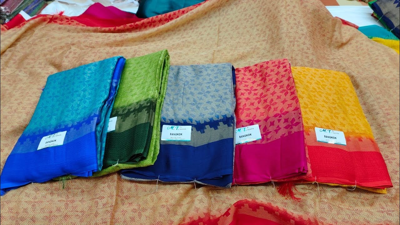 designer chiffon brasso sarees wholesale | wholesale brasso fabric saree shop in chickpet Bangalore