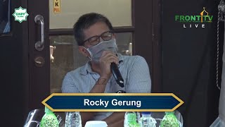 Bung Rocky Gerung dan Pak Gatot Nurmantyo di dalam Dialog Reuni 212 Tahun 2020