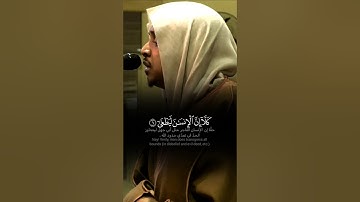 ﴿ كـَلَّآ إِنَّ ٱلۡإِنسَٰنَ لَيَطۡغَىٰٓ ﴾ تلاوة عراقية بديعة للشيخ عمر الدريويز 🖤