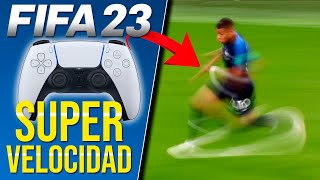 ? Cómo CORRER MAS RÁPIDO en Fifa 23 con este SUPER TRUCO -  TUTORIAL como correr más rápido Fifa 23