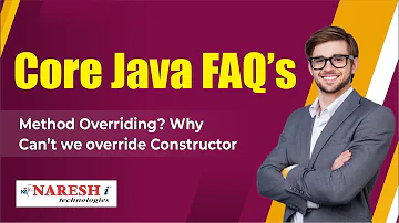 How do you override a constructor?