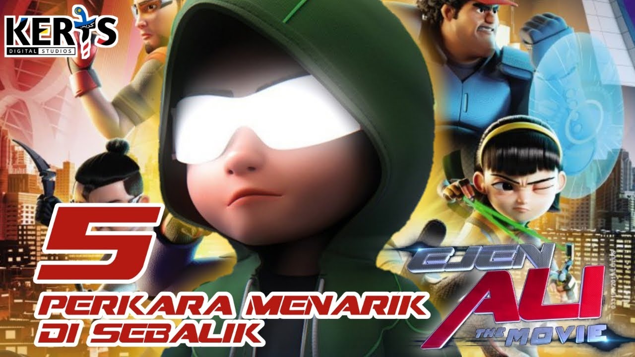 5 Perkara Menarik Di Sebalik Ejen Ali The Movie Mamak Maju Service Laju Youtube