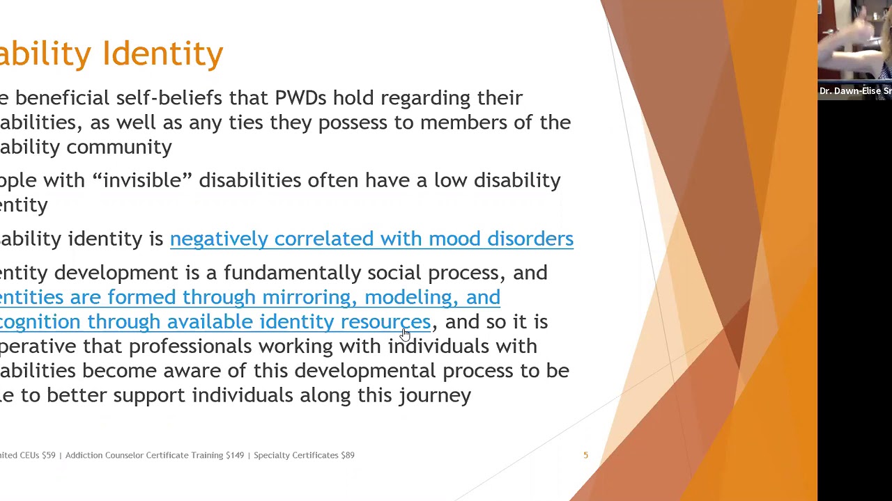 Psychosocial Aspects of Disability and Chronic Illness Video