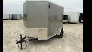 2025 Cross Trailers Cargo Trailer 6X10 Single Axle Ramp D...