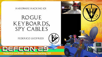 DEF CON 29 HHV - Federico Lucifredi - Hardware Hacking 101 Rogue Keyboards and Spy Cables