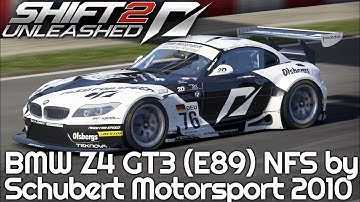 BMW Z4 GT3 (E89) NFS Schubert Motorsport - Catalunya Nat [ NFS/Need for Speed: Shift 2 | Gameplay ]