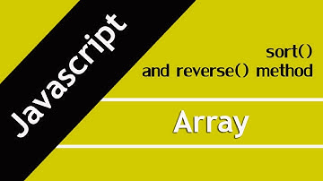 55. Array sort and reverse method in Hindi