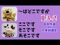 JLPT Learn Japanese 「トイレはどこですか→ここです/そこです/あそこです」「〜はどこですか」【良良熊猫の日本語】L3-2