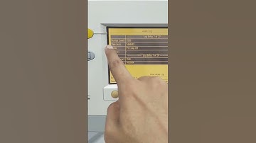 GE Datex Ohmeda Anesthesia machine Aspire 5 service Mode Display