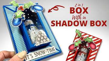 2 in 1 | Box within a Shadow Box | DIY Packaging Ideas
