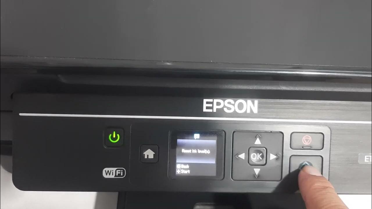 How to reset ink Level Epson L850 & Epson ET2650 Reset ink level