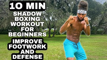 10 Min Shadow Boxing Workout For Beginners | Footwork And Defense Focus