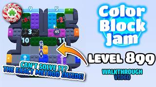 Color Block Jam - Level 899 Walkthrough Solution