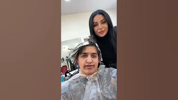 جوزي صار متل النسوان وصبغة شعرو 