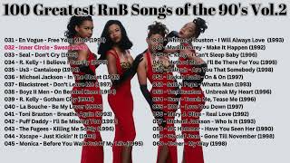 100 Greatest RnB Songs of the 90's Vol.2