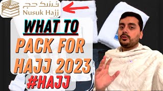 What to pack for Hajj 2023 as an International Pilgrim Nusuk Hajj #hajj2023 screenshot 4