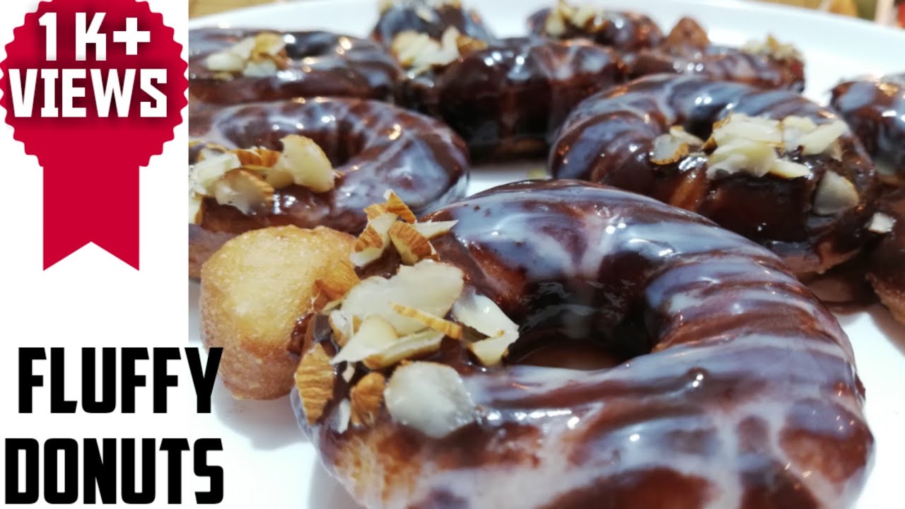 Donuts Recipe Fluffy Donuts Without Eggs chocolate donut recipe
