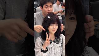 Step-By-Step Cute Hime Cut & Bangs Tutorial! ✂️🌸#hairstyles #haircut #softgirlhair #hairtutorial