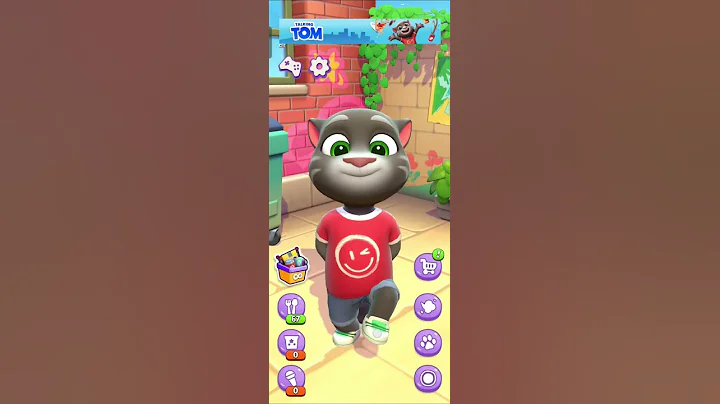 Video 11482381: talking tom cat funny