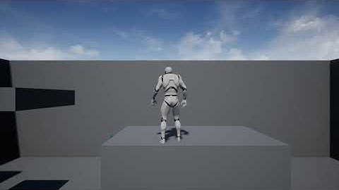 [UE4] SNGM Side Scroller Climbing Test