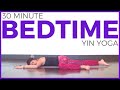 30 minute Yin Yoga for Bedtime to Fall Asleep Fast | Sarah Beth Yoga