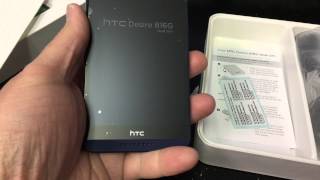 HTC DESIRE 816G DUAL SIM Unboxing Video – in Stock at www.welectronics.com