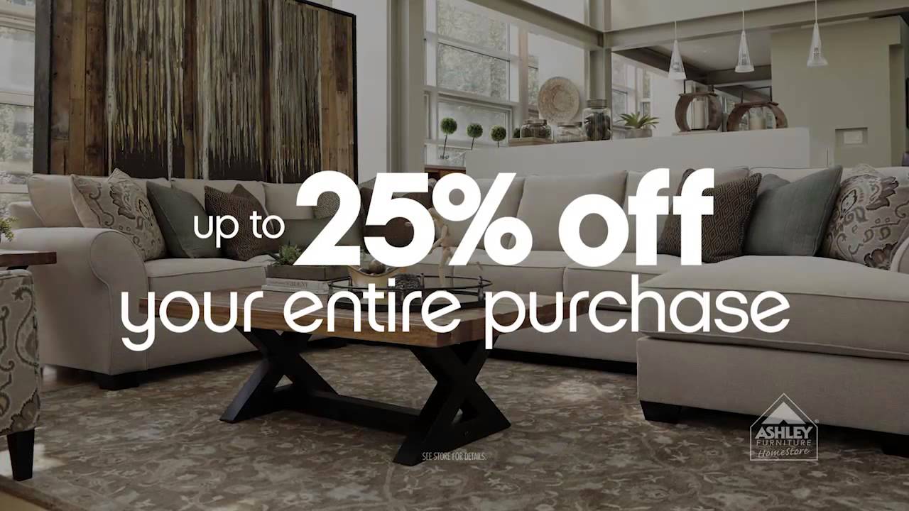 Ashley Furniture HomeStore - Memorial Day Weekend Sale - YouTube