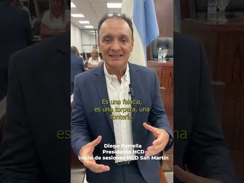 Diego Perrella Pte. HCD de San Martín