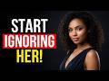 THE DARK PSYCHOLOGY BEHIND IGNORING A WOMEN