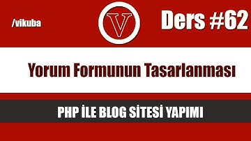 php ile blog site yorum formunun tasarlanması
