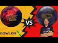 Radical Bonus vs Lane Masters Black Pearl Bloody Ocean Bowling Ball | Comparison with Commentary