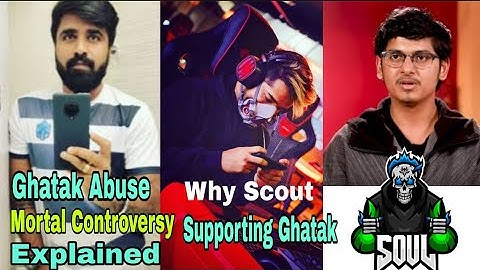 Why Ghatak Abuse Mortal || Ghatak vs Mortal Controversy Explained || Ghatak va soul