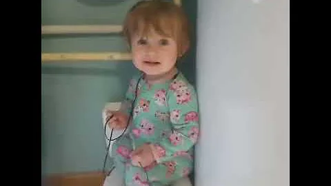 Baby on the potty