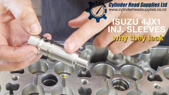 ISUZU 4JX1 injector sleeves. why they leak. 3.0 diesel 4JX1
